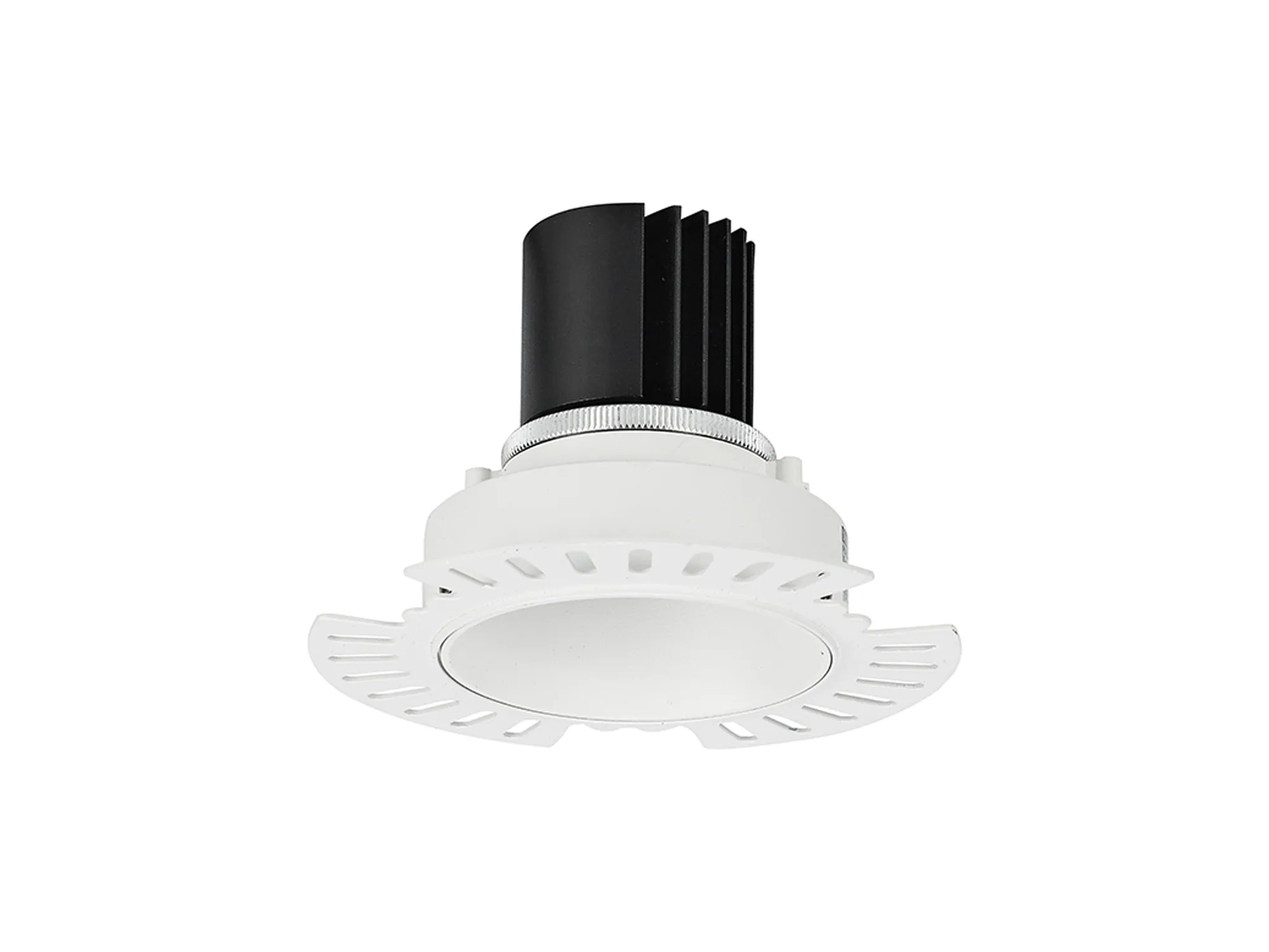 Basy 9 Tridonic Powered 9W 4000K 890lm 24° CRI>90 LED Engine, 250mA White Fixed Recessed Spotlight, IP20 DM201767  Dlux Basy 9